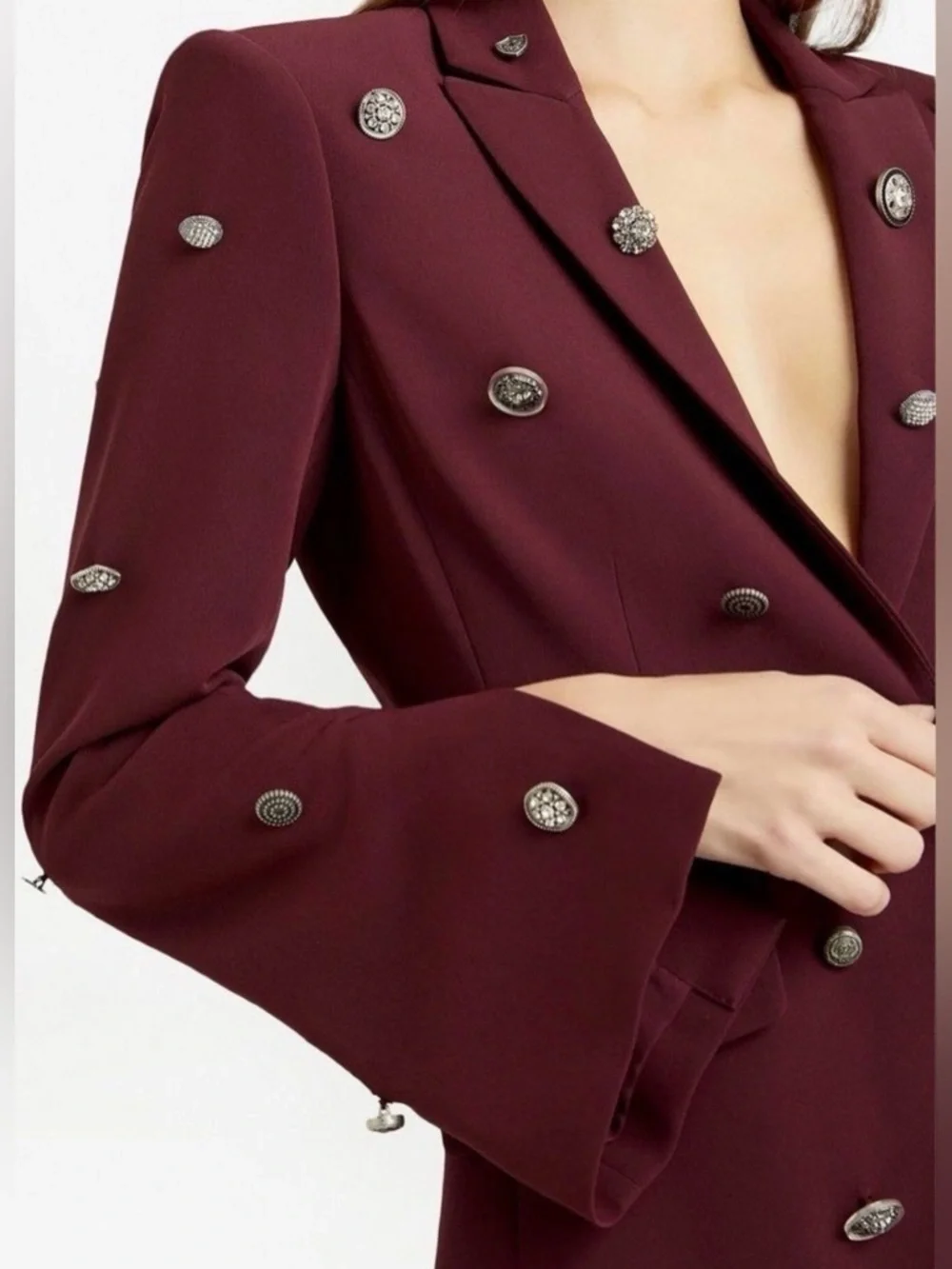 Cinq a Sept Cheyenne Single Breasted Blazer - Picture 3 of 9